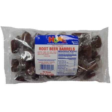 George Howe Root Beer Barrels, 16 Oz (Pack Of 3)