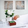 thumbnail image 4 of 3dRose, Tropical Leaves Camouflage Of Banana and Monstera 1, Jewelry Box 5.5x5.5 inch with 4 inch tile, 4 of 8