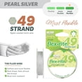 thumbnail image 2 of The Beadsmith Flex-Rite Beading Wire - 49-Strand, 0.014" (0.35 mm) Dia, Pearl Silver, 30 ft, 2 of 8