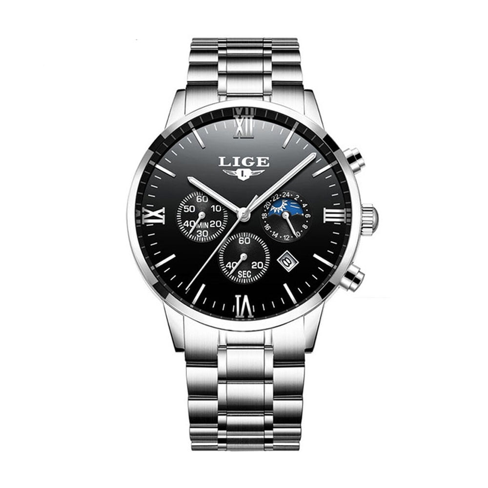 lige watch black