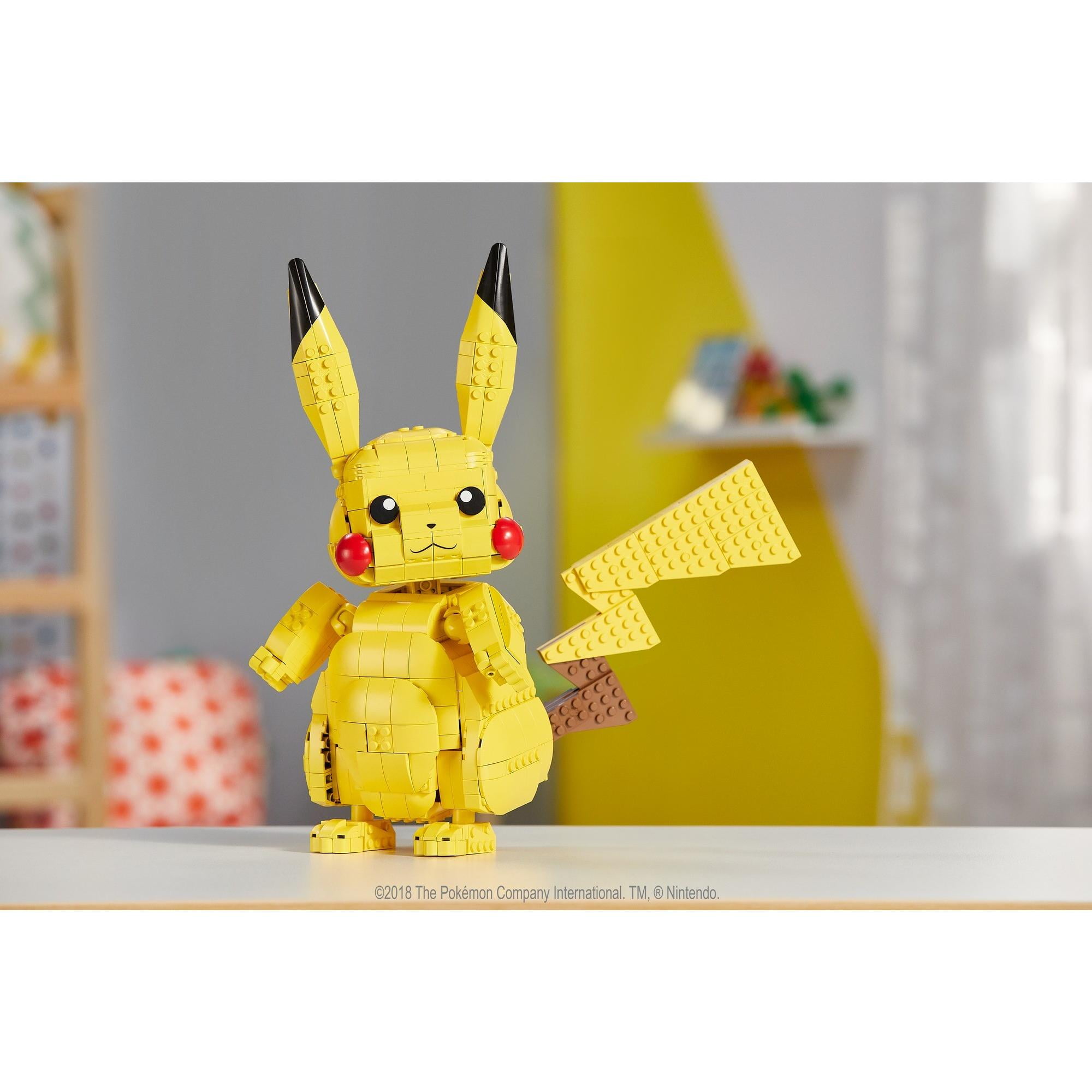 pokemon mega construx jumbo pikachu