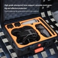thumbnail image 4 of Qarigey Caja de seguridad, portátil, resistente a los golpes, carcasa dura, bolso de almacenamiento, portátil, gran capacidad, Maleta de seguridad, Bolsas de mensajero y de hombro Qarigey AP015809-00, 4 of 6