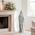 thumbnail image 6 of Costway 29.5" Virgin Mary Statue, Our Lady of Lourdes Statue for Garden, Yard, Lawn, 6 of 10