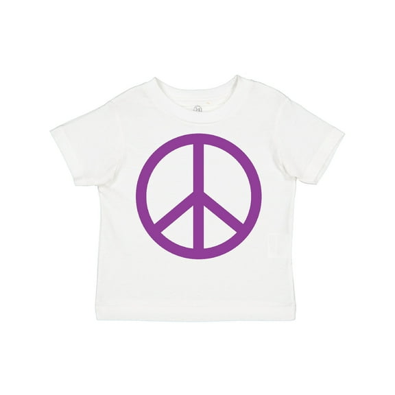 Inktastic Purple Peace Sign Boys or Girls Toddler T-Shirt