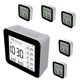 thumbnail image 1 of 2C012,13 in 1 Tuya WIFI Air Quality Detector CO2,CO,PM2.5 Formaldehyde TVOC Temperature and Humidity(with 5 Slave Units), 1 of 5
