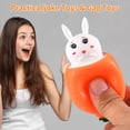 thumbnail image 2 of Oricraft Magic Carrot Rabbit Juguete para aliviar el estrés Conejo Sorpresa Taza de Zanahoria para aliviar la Ansiedad TDAH Exprime Las Sorpresas y cura las Emociones Juguete sensorial para el Autismo, 2 of 5