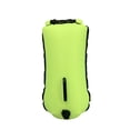 thumbnail image 2 of Boya de natación de alta visibilidad de 28 l, totalmente impermeable, de PVC de colores brillantes. Verde, 2 of 7