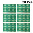 thumbnail image 4 of SHISUYAN 20Pcs 20mm Adhesive Gift Label Decals Mixed Color Colorful Label sticker, 4 of 8