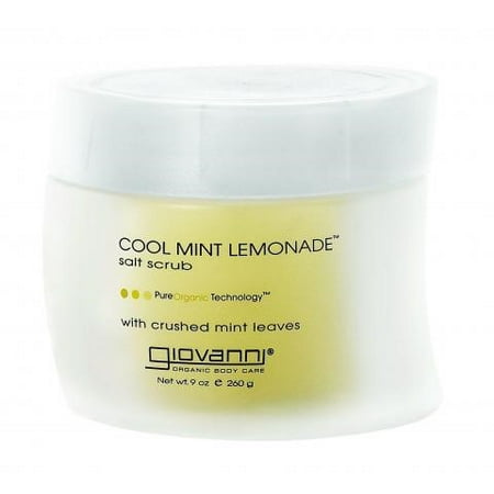 Mint Salt Scrub - Giovanni Salt Scrub Cool Mint Lemonade - 9 Ounce