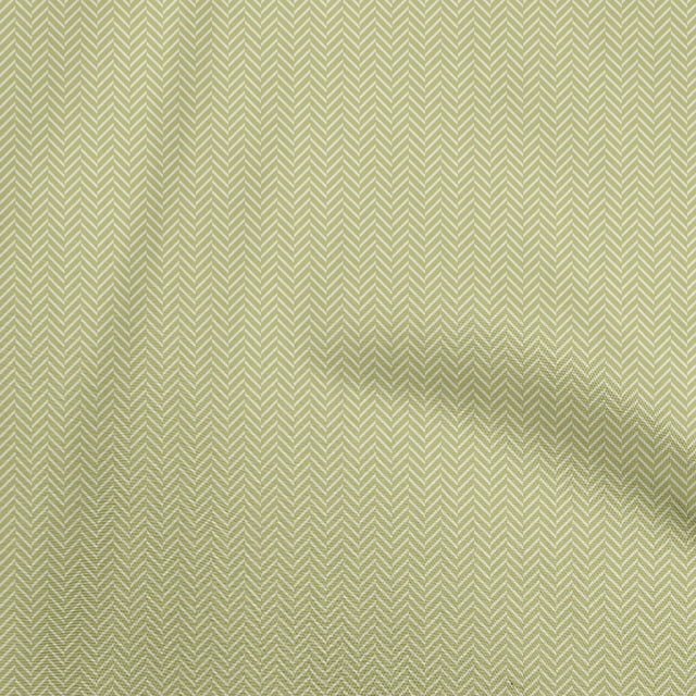 oneOone Tissu Coton Flex Vert Clair Chevron Matériel de Robe Tissu Imprimé Tissu au Mètre 40 Pouces de Large