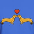 thumbnail image 3 of CafePress - Loveable Dachshunds Dark T Shirt - Men's Classic Graphic Cotton T-Shirt, 3 of 4