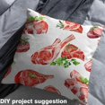thumbnail image 2 of Castle Fairy 10-Yard Fabric - Food Meat Green Vegetable Leaves Lightweight Sewing, 2 of 6