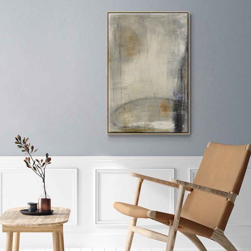 Sledge Hammer Framed Premium Gallery Wrapped Canvas - Ready to Hang - 25 x 37 - Natural Wood Floating Frame