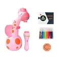 thumbnail image 4 of ABS Forma de animales Los niños pequeños Pintura Proyector Set Lovely 24 Patters Art Enlightening Drawing Toys Tools Festival Regalos Rosa Inevent FN001618-02, 4 of 7
