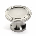 thumbnail image 5 of Dynasty Hardware K-4001-FB Super Saver Ribbon & Reed Cabinet Knob- Flat Black, 5 of 5