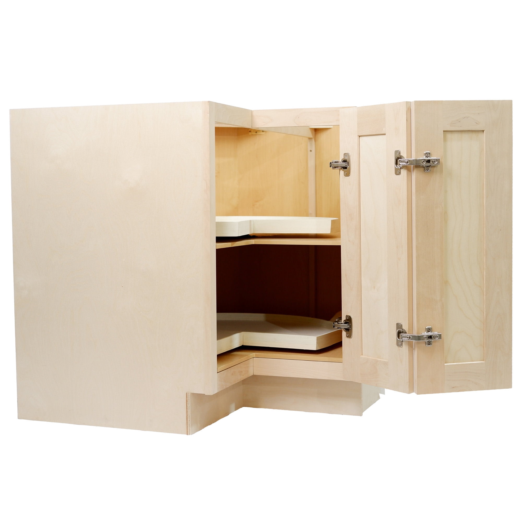 Design House Brookings Kitchen Lazy Susan Cabinet, Unfinished Birch, 36"