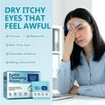 thumbnail image 3 of Eyelid Cleansing Wipes, Makeup Remover Wipes Gentle Eyelid Wipes Leave-on Eye Wipes for Dry Tired Eyes with Aloe 100 PCS, 3 of 9
