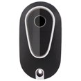 thumbnail image 2 of Xotic Tech Black TPU Grainy Leather Texture Key Fob Shell Cover Case, Compatible with Mercedes-Benz S-Class C-Class E-Class 3-Button Smart Keyless Entry Key, 2 of 7