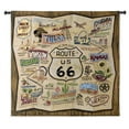 thumbnail image 2 of Fine Art Tapestries Route 66 Wall Tapestry, 2 of 2