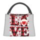 thumbnail image 1 of Fotbe Buffalo Plaid Love And Gnome Bolsa Térmica Portátil con Estampado, Bolsa de Entrega de Alimentos Aislada, Bolsa Reutilizable de Gran Capacidad para Comidas y Supermercado, 1 of 6