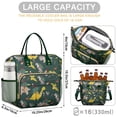 thumbnail image 5 of Green Dinosaurs ChristmasTrees Socks Pattern Womens Lunch Box for Work,Insulated Large Lunch Bag for Tween and Teen,Loncheras Para Mujer,Leakproof Adult Lunch Bag for Work,Beach,Travel,Picnic,Camping, 5 of 7