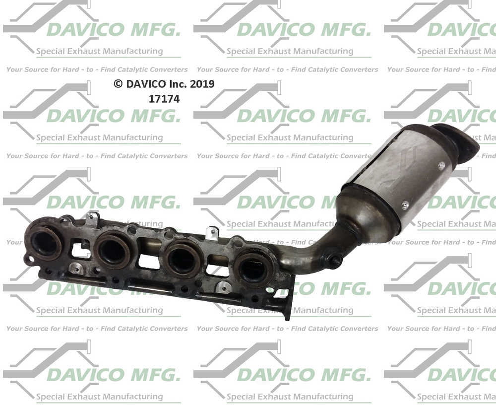 Davico Mfg 17174 Direct-Fit Catalytic Converter