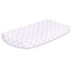 The Peanut Shell Changing Pad Cover Lilac Medallion