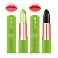 thumbnail image 1 of Paquete de 2 barras de labios de gelatina de flores de cristal, barra de labios mágica que cambia de color, brillo de labios que cambia de color con temperatura clara, bálsamo labial de larga duración, 1 of 5