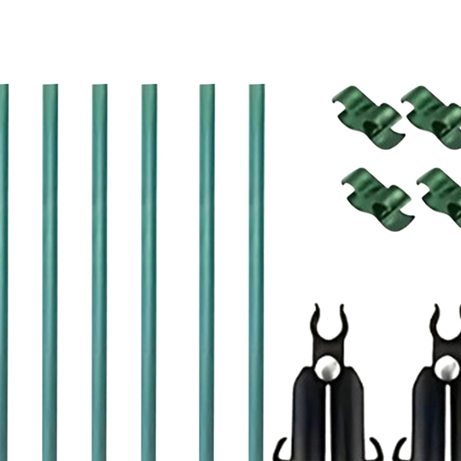 colaxi Cucumber Trellis Detachable Premium Metal Grow Support A Frame Garden Trellis for Climbing Plants Outdoor Indoor Yards Garden Pipe Thick 1.1cm