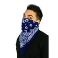 thumbnail image 3 of Large Bandanas 27 x 27 | Versatile Biker Rags | Classic Paisley Bandana Pattern, 3 of 5