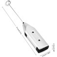 thumbnail image 5 of Jinsinto Electric Foam Maker Portable Milk Frother for Coffee Lattes Egg Drink Mixer (Silver), 5 of 5