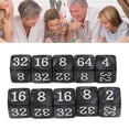 thumbnail image 4 of 30PCS Number  Set, Lightweight Durable Plastic, Versatile Educational Tool with 2x Multiplier Even Numbers for Teaching Board Games, Ideal for Home or School, 4 of 7