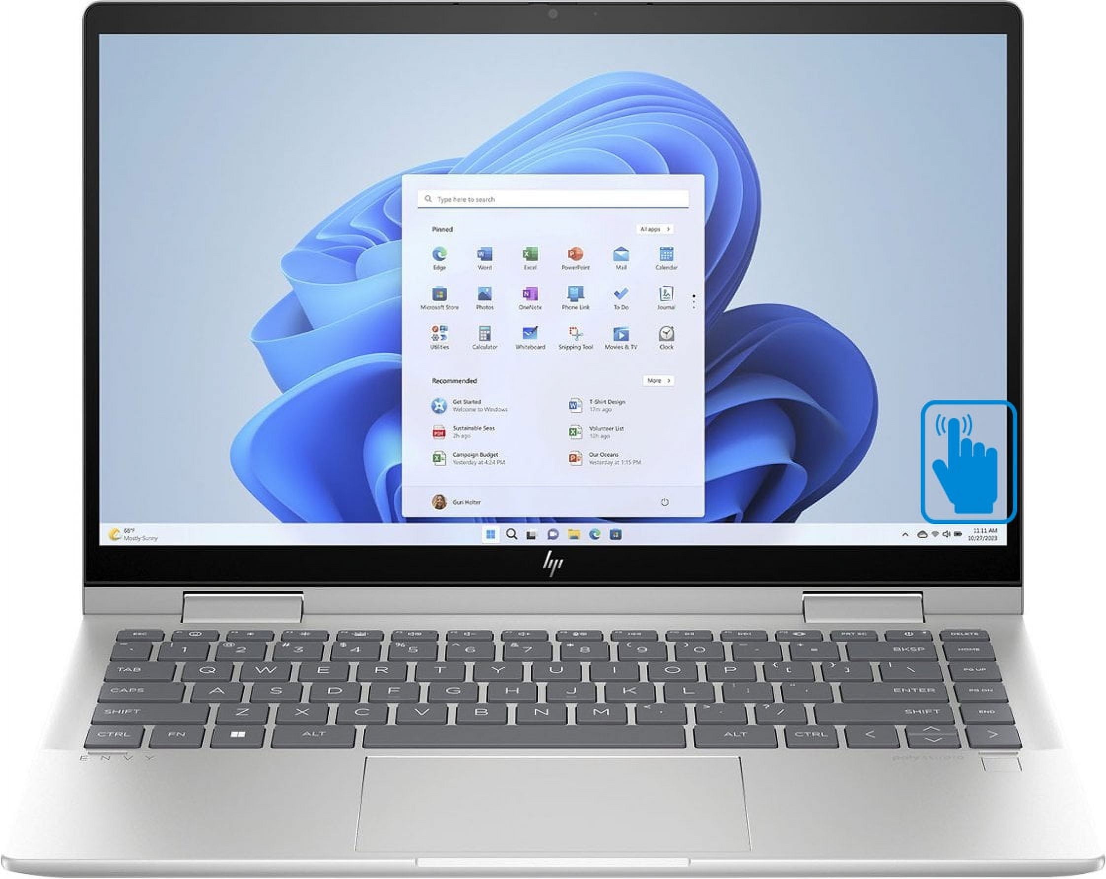 HP Envy x360 2-in-1 Laptop 16.0in Touchscreen IPS WUXGA Display