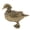 Female Mandarin, variant on Giaone Playful Mandarins Ducks Small Sculptures Metal Texture Decorative Ornament Suitable for Indoor and Outdoor Use