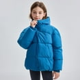 thumbnail image 6 of NOLDARES Boys' Heavyweight Puffer Jacket Fleece-Lined Brushed Microfiber Winter Coat Thick Coats for Kids(Blue,4-5 Years), 6 of 9