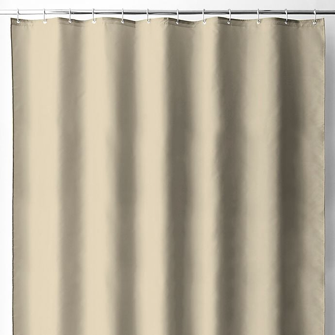 Wamsutta 70 Inch X 72 Fabric Shower Curtain Liner In Linen Com Fabric Shower Curtain Liner In Linen, Wamsutta Extra Long Fabric Shower Curtain Liner