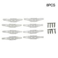 thumbnail image 2 of MYG for Curtain Cord Safety Cleat Hook for Window Blinds and Shades, Child and Pet Protection Drawstring Positioning Device, Clear Plastic Wall-Mounted Roller Blind Holder (8 Pack), 2 of 7