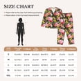 thumbnail image 4 of Balery Cute Pigs Sunflower Conjunto de Pijama con Estampado para Mujer, Conjunto de Dos Piezas con Manga Larga, Ropa de Dormir Suave con Bolsillos, Pijamas Cómodos-Medium, 4 of 7
