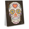 thumbnail image 1 of Awkward Styles Skull Wall Art Dia de Los Muertos Canvas Day of the Dead Wall Decor Skull Wall Decor Gifts for Mexican Restaurant Office, 1 of 5