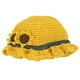 thumbnail image 1 of KAKOWELY 1 sombrero de playa de paja tejida con girasoles para niños, sombrero de protección solar para niños., 1 of 4