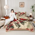 thumbnail image 4 of Castle Fairy 2-Piece Twin Size Comforter Set, Sparrows Rustic Christmas Bedding, 4 of 8