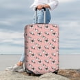thumbnail image 3 of Lsque French Bulldog 1 Printed Luggage Cover, Travel Luggage Protector,Scratch and Dirt Resistant, Fits 18-32 Inch Luggage - Large, 3 of 9