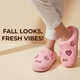 thumbnail image 6 of Kensie Womens' Slippers – Cozy House Slippers for Women, Soft and Fuzzy Indoor Slippers, 6 of 9