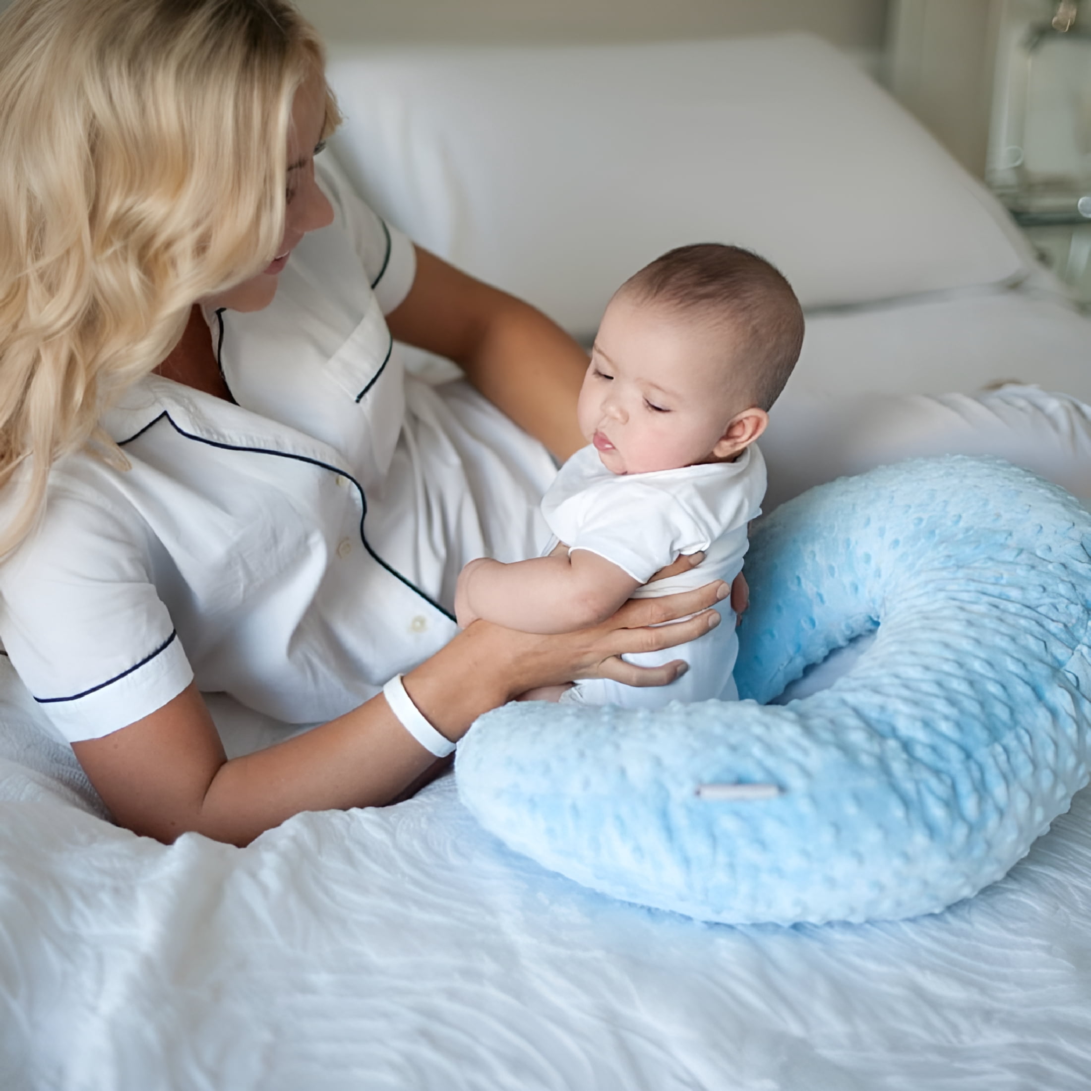 AUQ Baby Sets Summer Dress Minky Nursing Newborn Infant Baby Breastfeeding Pillow Cover Nursing Slipcover