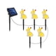 thumbnail image 2 of pstuiky Luces solares LED de Pascua clásicas luces de tierra de conejito elemental de Pascua decoración de jardín al aire libre para fiestas una remolque cinco, 2 of 7