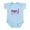 Sky Blue, variant on CafePress - I Wear Purple For My Grandpa 14 Infant Bodysuit - Baby Light Bodysuit, Size Newborn - 24 Months