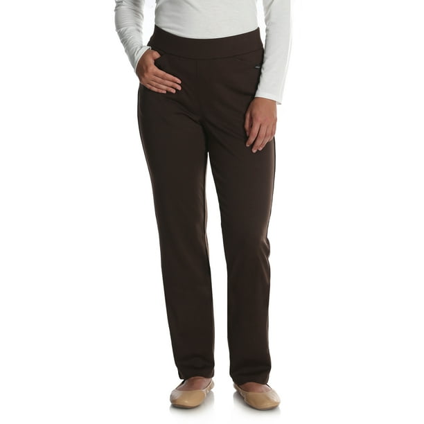 Chic - Women's Ponte Knit Pull On Pant - Walmart.com - Walmart.com
