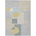 thumbnail image 2 of Addison Rugs Chantille Indoor/Outdoor Contemporary Geometric Silver Machine Washable Rectangle Rug, 8' x 10', 2 of 8