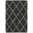 thumbnail image 2 of Style Haven  Menlo Quatrafoil Shag Rug Charcoal/Grey 9'10" x 12'10" Polypropylene Geometric 10' x 14' Indoor,Shag Living Room,Bedroom,Dining Room Blue, 2 of 5