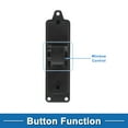 thumbnail image 3 of Interruptor de ventana eléctrica Unique Bargains No.GS1D66370 para el lado del pasajero delantero derecho para Mazda 6 2008 Negro, 3 of 7